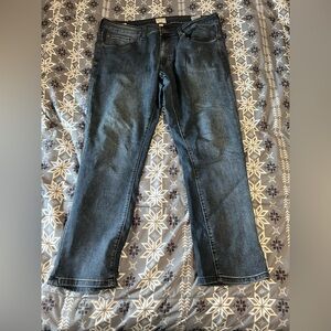 Weatherproof Men's Dark Blue Bootcut Jeans